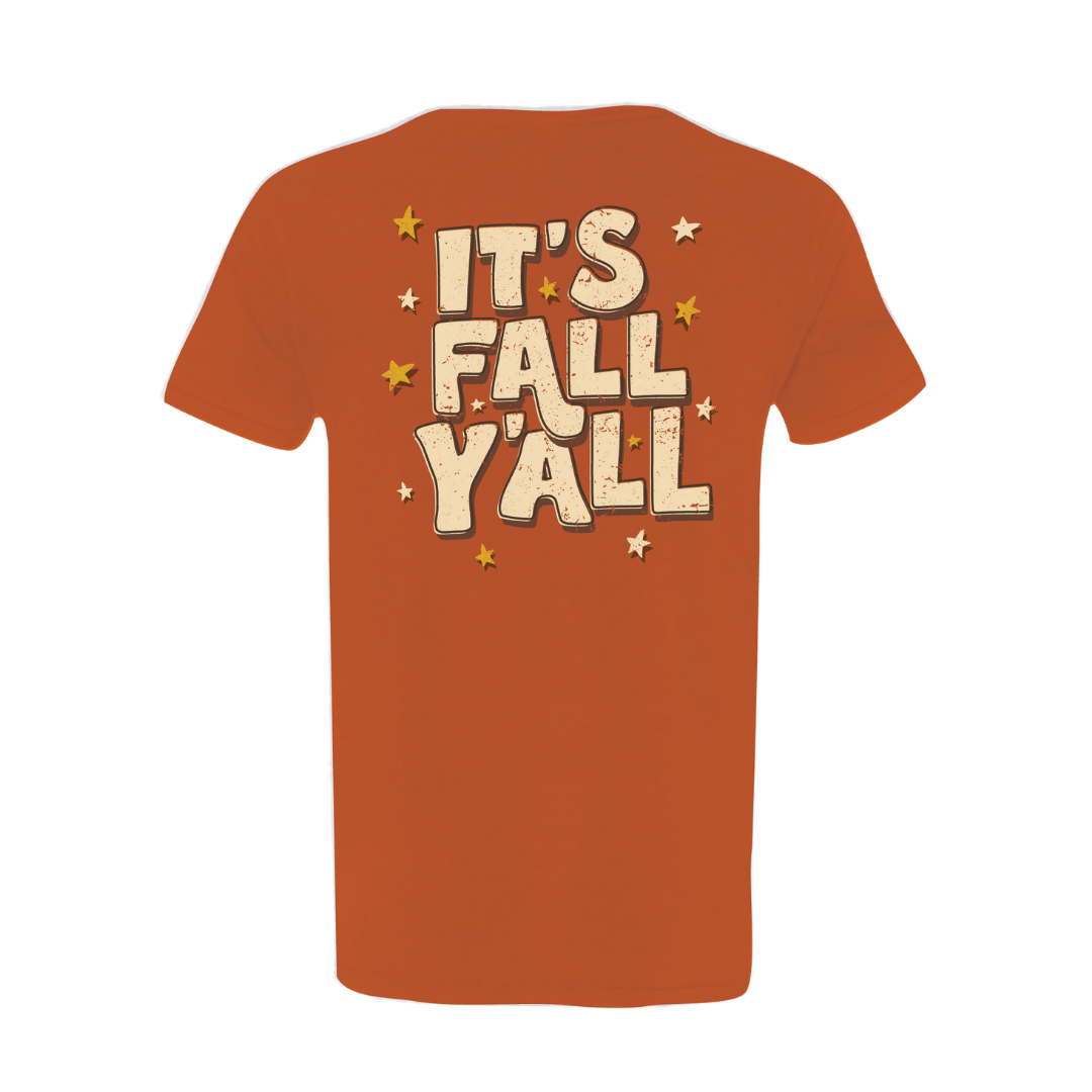 It’s Fall Y’all Tee in Burnt Orange