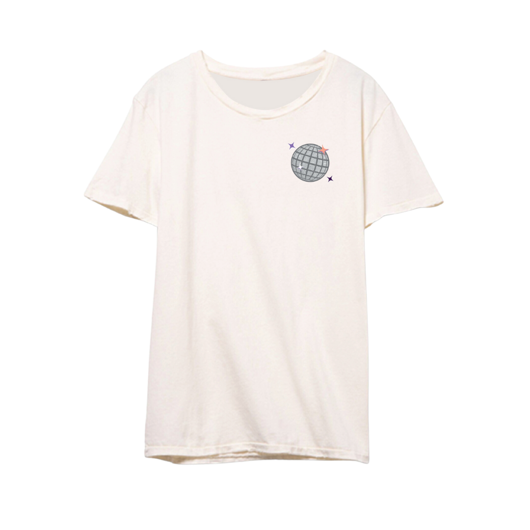 Boot Scootin’ Spooky Tee in Vintage White
