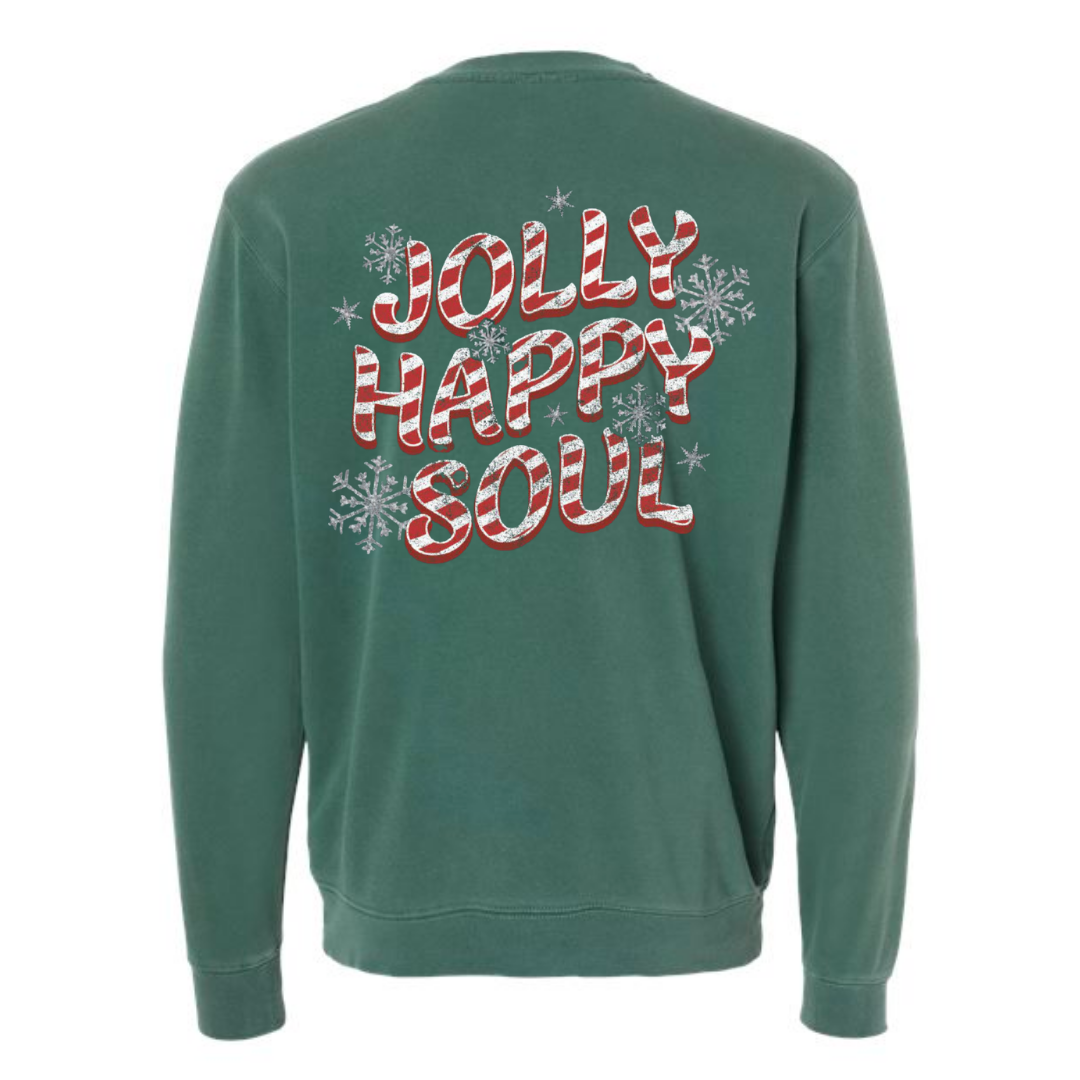 RESTOCK Jolly Snowman Sweatshirt in Pigment Alpine