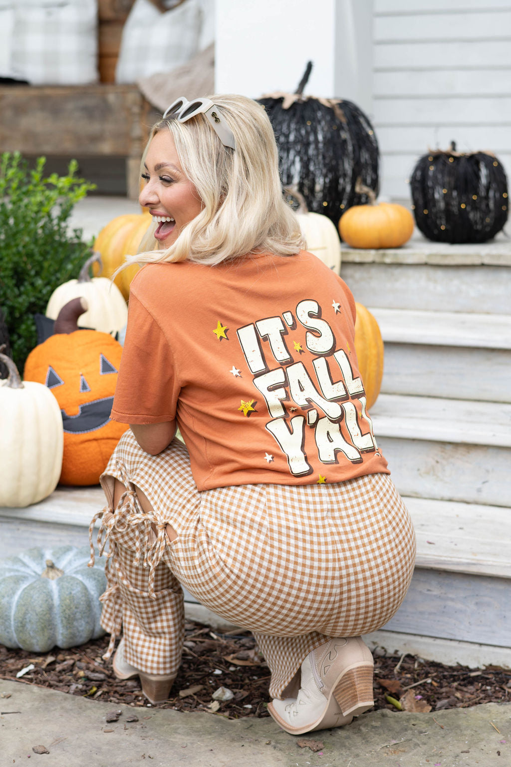 It’s Fall Y’all Tee in Burnt Orange