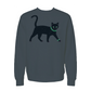 Highfalutin Cat Sweatshirt in Slate