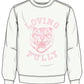 Loving Fully Sweatshirt in Bright White