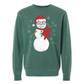 RESTOCK Jolly Snowman Sweatshirt in Pigment Alpine