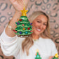 RESTOCK Preorder Mr. Christmas x Living Fully Co. Leopard Tree Sweatshirt & Ornament Bundle