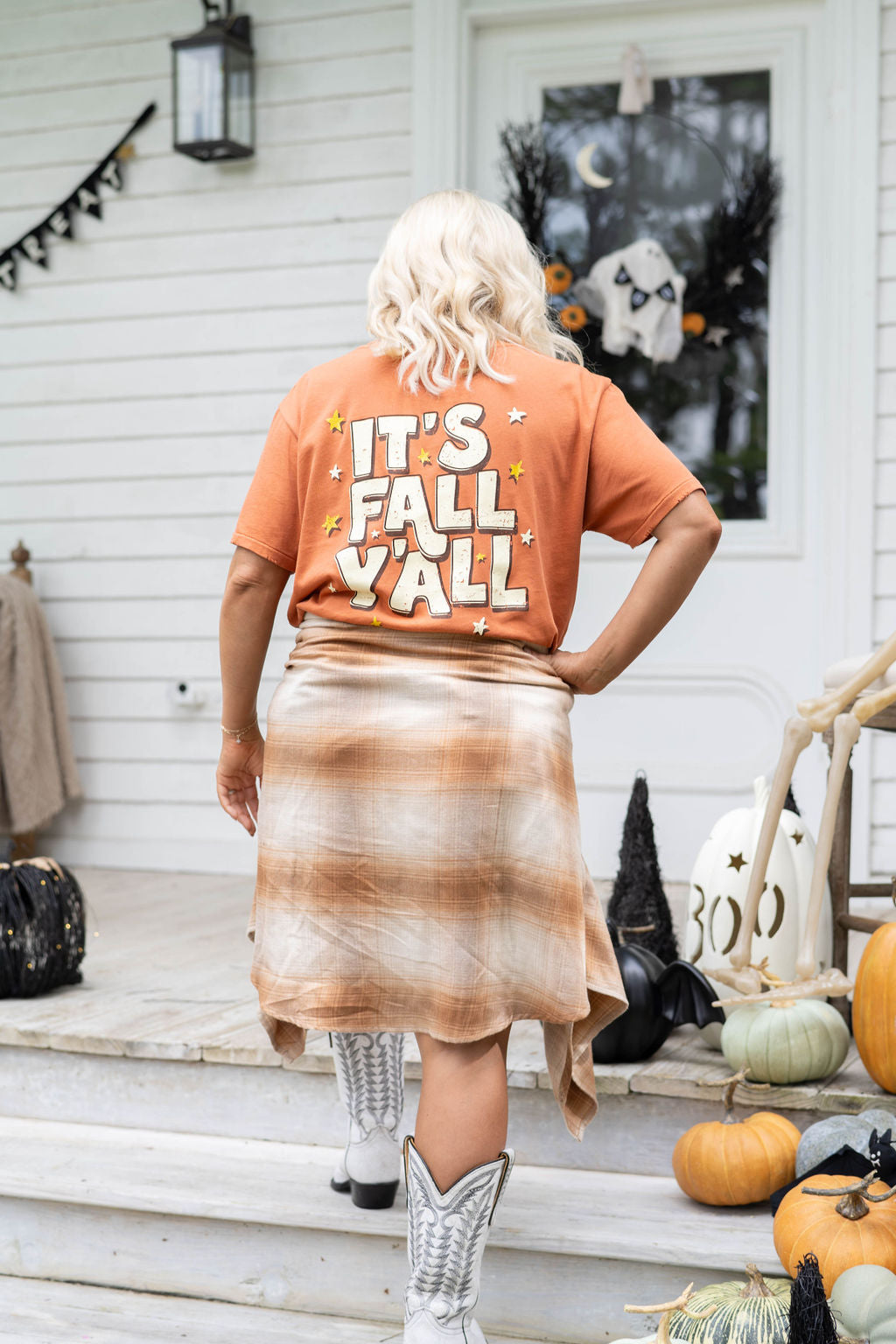 It’s Fall Y’all Tee in Burnt Orange