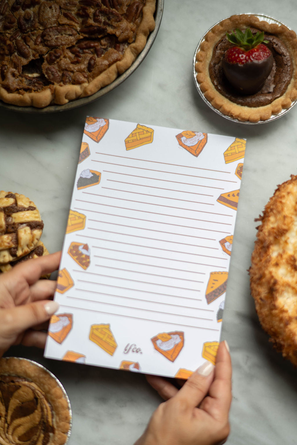 Pie ‘Til I Die Notepad