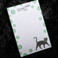 Highfalutin Cat Notepad