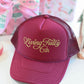 Living Fully Co. Hat in Maroon