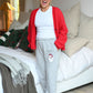 Classic Santa Sweatpants in Heather Grey