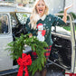 Jolly Snowman Sweatshirt in Pine