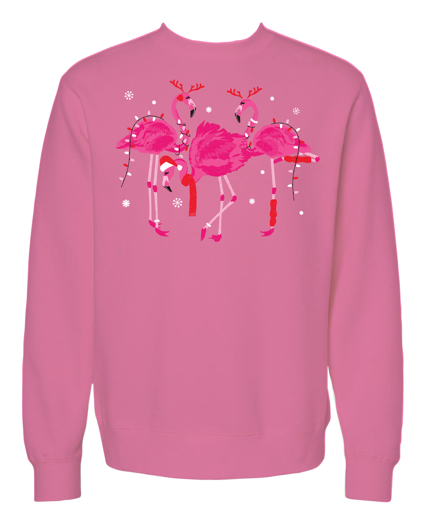 Fa-La-La Mingo Sweatshirt in Bubblegum Pink
